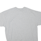 GILDAN Mens Grey Bigfoot State University Graphic T-Shirt 2XL Short Sleeve Crew
