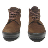 TODS Brown Suede Mens Ankle Boots UK 5.5 Lace-Up Casual Comfortable