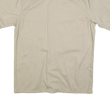 CARHARTT Mens Beige Workwear Cotton Shirt L Button Pocket Casual Durable