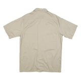 CARHARTT Mens Beige Workwear Cotton Shirt L Button Pocket Casual Durable