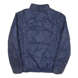 THE NORTH FACE Mens Blue Lightweight Jacket M Polyester Blend Plain Zip Outdoor