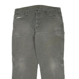 DICKIES Mens Regular Fit Straight Denim Grey W38 L30 Workwear Casual Jeans
