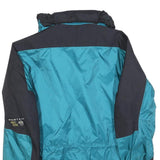 MOUNTAIN HARD WEAR Mens Blue & Black Outdoor Jacket S Polyester Blend Zip