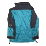 MOUNTAIN HARD WEAR Mens Blue & Black Outdoor Jacket S Polyester Blend Zip