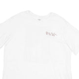 LEVI'S Mens White XL Graphic T-Shirt Short Sleeve Crew Neck Cotton Casual