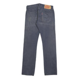 LEVI'S 501 Mens Jeans Blue Regular Straight Denim Medium W30 L32 Classic Fit
