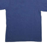 STEDMAN Mens Blue Cotton Blend Polo Shirt L Short Sleeve Plain Pocket