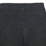 DICKIES Mens Black Casual Shorts L W38 Workwear Polyester Blend Comfortable
