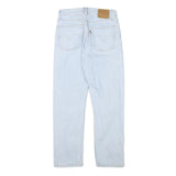 LEVI'S 501 Womens Jeans Blue Regular Straight Denim Light W25 L25 Classic Fit