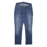 LEVI'S Womens Jeans Blue Slim Skinny Denim Medium W26 L27 Cotton Blend Zip