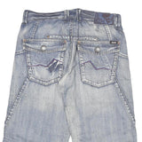 BLEND Mens Denim Blue Casual Shorts XL W32 Stylish Cotton Blend Summer Wear