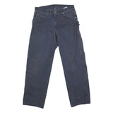 DICKIES Mens Regular Fit Blue Jeans Denim W30 L29 Workwear Carpenter Pants