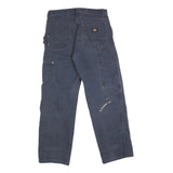 DICKIES Mens Regular Fit Blue Jeans Denim W30 L29 Workwear Carpenter Pants