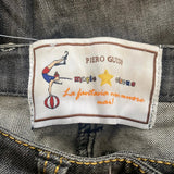 Piero Guidi Jeans - 30W UK 8 Black Cotton