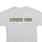 CHAMPION Womens Grey Purdue Mom Graphic T-Shirt M Short Sleeve Crew Neck