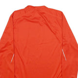 ADIDAS Mens Red Long Sleeve Crew Neck Graphic T-Shirt M Sportswear