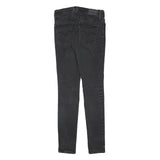 LEVI'S Womens Jeans Black Slim Skinny Denim Medium W25 L28 Stretch Cotton Blend