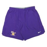 NIKE Mens Purple Miles Football Casual Shorts 2XL W32 Sportswear Comfort