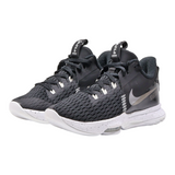 NIKE LeBron Witness 5 2020 High Top Trainers Black Synthetic Mens UK 6.5