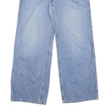 TOMMY JEANS Mens Regular Fit Blue Denim Straight Leg Cotton Blend W34 L31 Casual