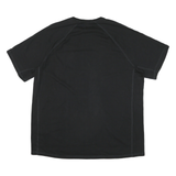 CARHARTT Mens Black Panasonic Print Graphic T-Shirt XL Short Sleeve Crew Neck