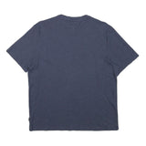 CALVIN KLEIN JEANS Womens Blue T-Shirt M Short Sleeve Crew Neck Plain Cotton