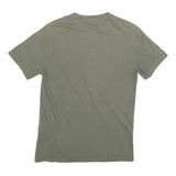 LEVI'S Mens Green Graphic T-Shirt S Short Sleeve Crew Neck Cotton Blend