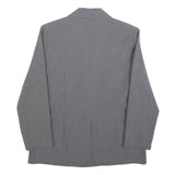 TALLY WEIJL Womens Grey Button Jacket M Polyester Plain Classic Smart Casual
