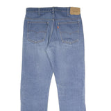 LEVI'S 20516 0917 Mens Jeans Blue Regular Straight Denim Medium W34 L32 Classic