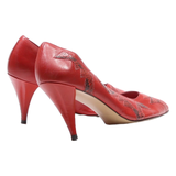 GABOR Pump Heels Red Leather Womens UK 6