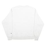 CHAMPION Mens White Indiana State Sycamores Crew Neck XL Printed Sweatshirt