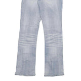 SILVER Womens Regular Fit Blue Denim Medium Wash W26 L29 Classic Jeans Zip