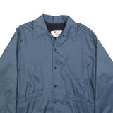 WEST WIND Mens Blue Synthetic Jacket XS Woven Lightweight Zip Closure Casual