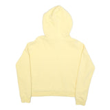 LEVI'S Womens Cream Hoodie XS Cotton Blend Casual Pullover