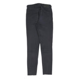 LEVI'S 721 Womens Jeans Black Slim Skinny Denim Raw W27 L27 Stretch Cotton Blend