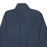 THE NORTH FACE Womens Navy Blue Plain Pullover Crew Neck Basic Knit M Fleece