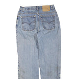 LEVI'S Womens Regular Fit Light Blue Denim Straight Leg Jeans W30 L30 Classic