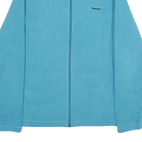 REEBOK Womens Blue Jacket XL Polyester Plain Zip Lightweight Sports Casual