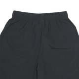 NIKE Mens Black Sports Shorts M W27 Elastic Waistband Lightweight Comfort