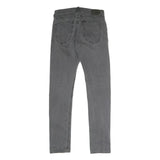 LEE Mens Slim Grey Denim Jeans W30 L33 Cotton Blend Zip Classic
