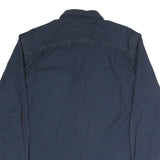 CARHARTT Mens Blue Denim Button-Down Shirt L Workwear Casual