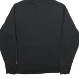CHAMPION Mens Black Hoodie L Classic Cotton Blend Pullover Sweatshirt