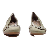 RIEKER Ballet Shoes Green Leather Womens UK 7