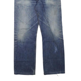 LEVI'S Mens Jeans Blue Regular Straight Denim Medium W32 L29 Button Cotton Blend
