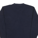 NAUTICA Mens Navy Plain Polyester Blend Crew Neck Regular Fit Jumper M Casual