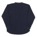 NAUTICA Mens Navy Plain Polyester Blend Crew Neck Regular Fit Jumper M Casual