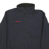 MAMMUT Womens Black Outdoor Jacket M Polyester Blend Zip Performance