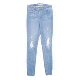 LEVI'S 720 High Rise Super Skinny Womens Jeans Blue Slim Skinny Denim Light W26