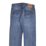 LEVI'S 501 Mens Jeans Blue Regular Straight Denim Medium W34 L31 Classic Fit