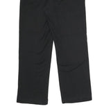 DICKIES Mens Polyester Blend Black Regular Straight Trousers W32 L30 Workwear